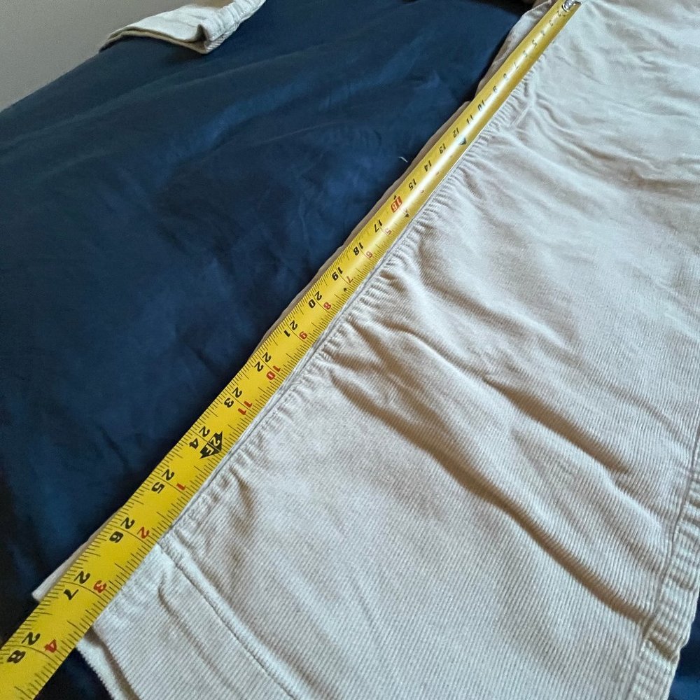 EUC Everlane The Corduroy Wide-Leg Pants - Sandstone - Size 12 - Picture 11 of 14